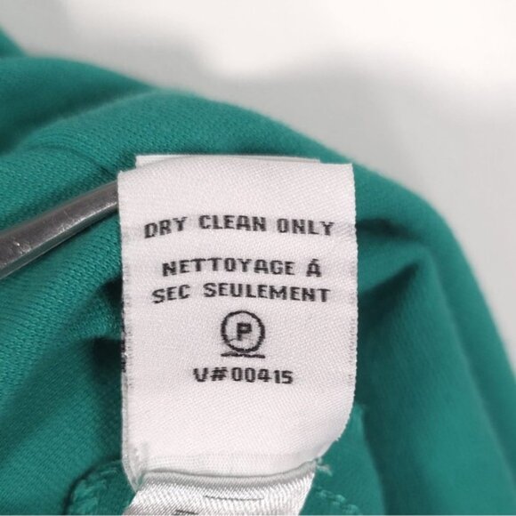 Diane Von Furstenberg Carpreena Mini Dress GREEN Size 6 Full Zipper Sleeveless - Picture 13 of 15